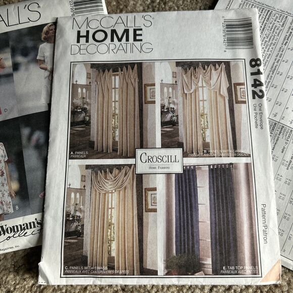 Vintage McCalls Sewing Pattern Lot 4 Misses Butcher Apron 1970's 3023 8124 6371 - Picture 6 of 9